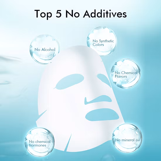 GMPC Factory OEM Camomila Máscara Facial Hidratante Profunda Cuidados com a Pele