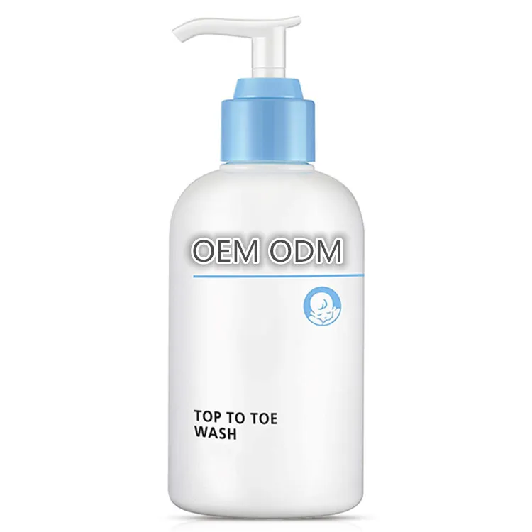 OEM ODM Cleanser Top Wash banho de espuma natural suave para bebê